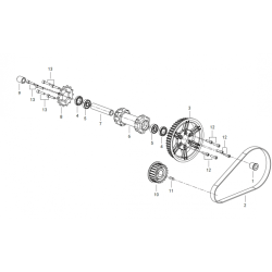 Arbre Reducteur / Courroie