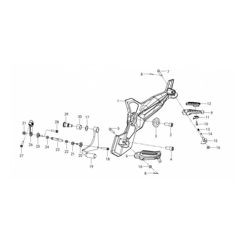 Reposes Pieds Gauche