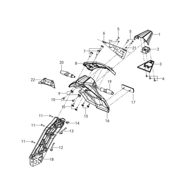 Lèche Roue Arrière