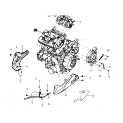 Moteur / Injection / Sabot Moteur