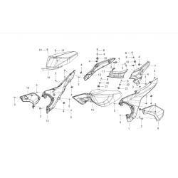 Selle / Coque Arrière