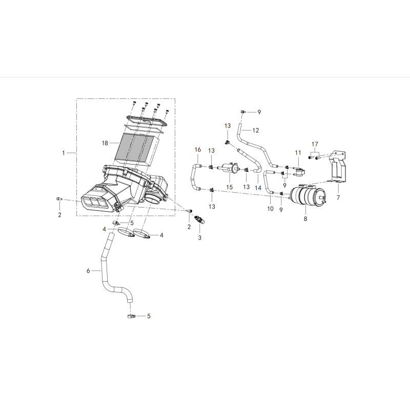 Boitier Filtre à Air