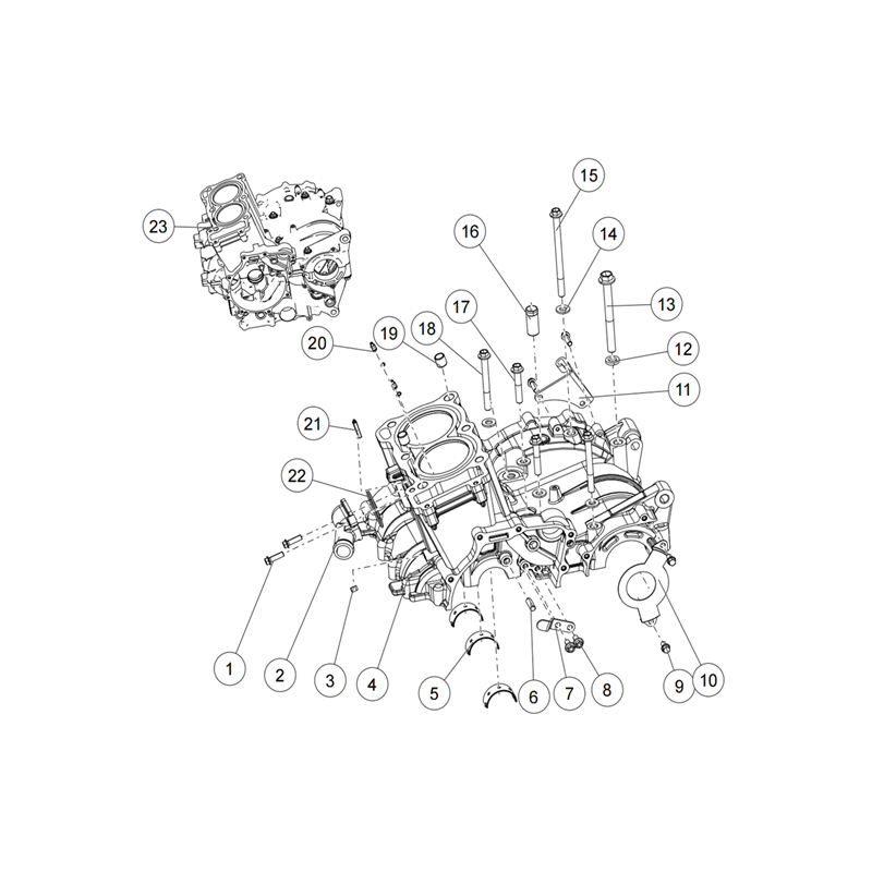 Carter Moteur Superieur