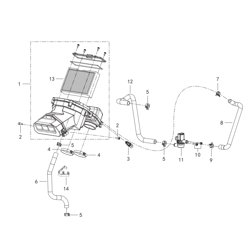 Boitier Filtre à Air