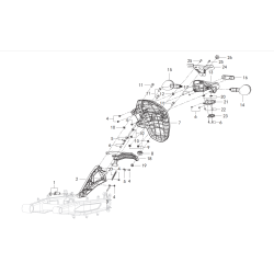 Support de Plaque / Clignotants Arrière