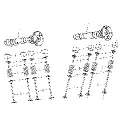 Arbre à Came / Soupapes Arrière