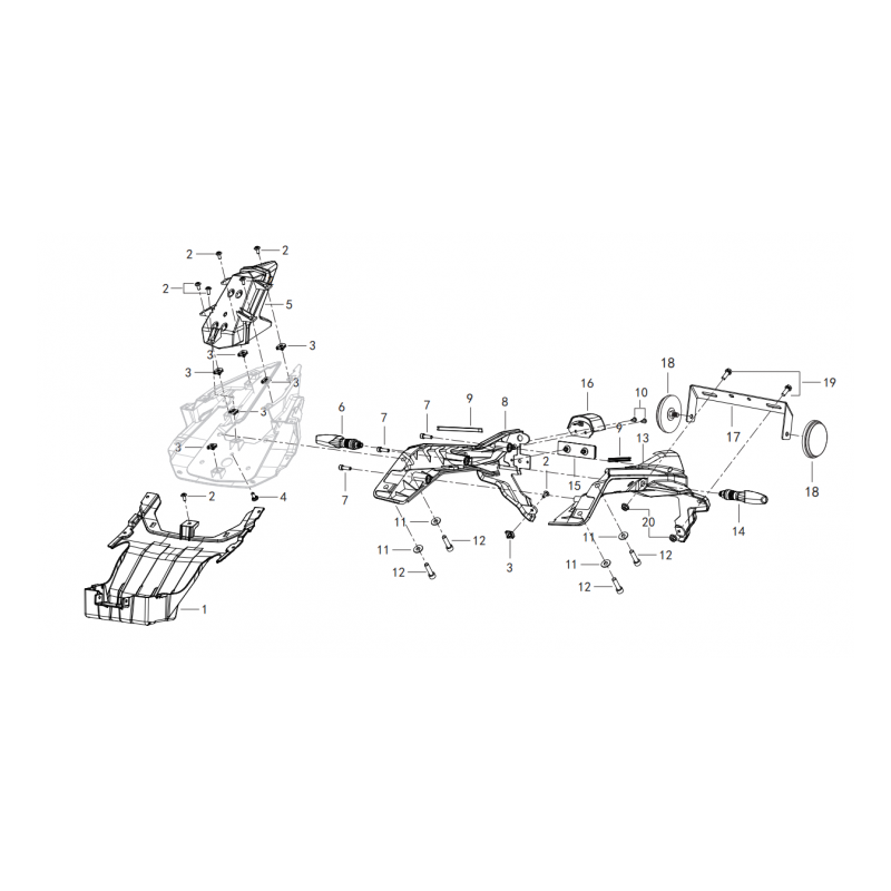 Feu Arrière / Passage de Roue