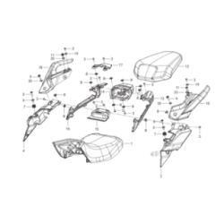 Coque Arrière / Selles