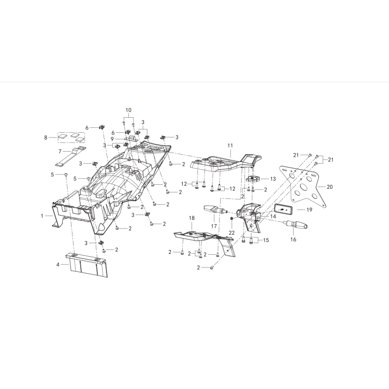 Passage de Roue / Clignotants Arrière