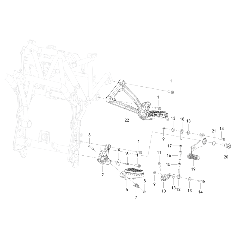 Reposes Pieds Gauche