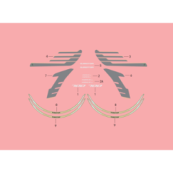 Sticker Modèle Noir