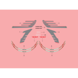 Sticker Modèle Rouge