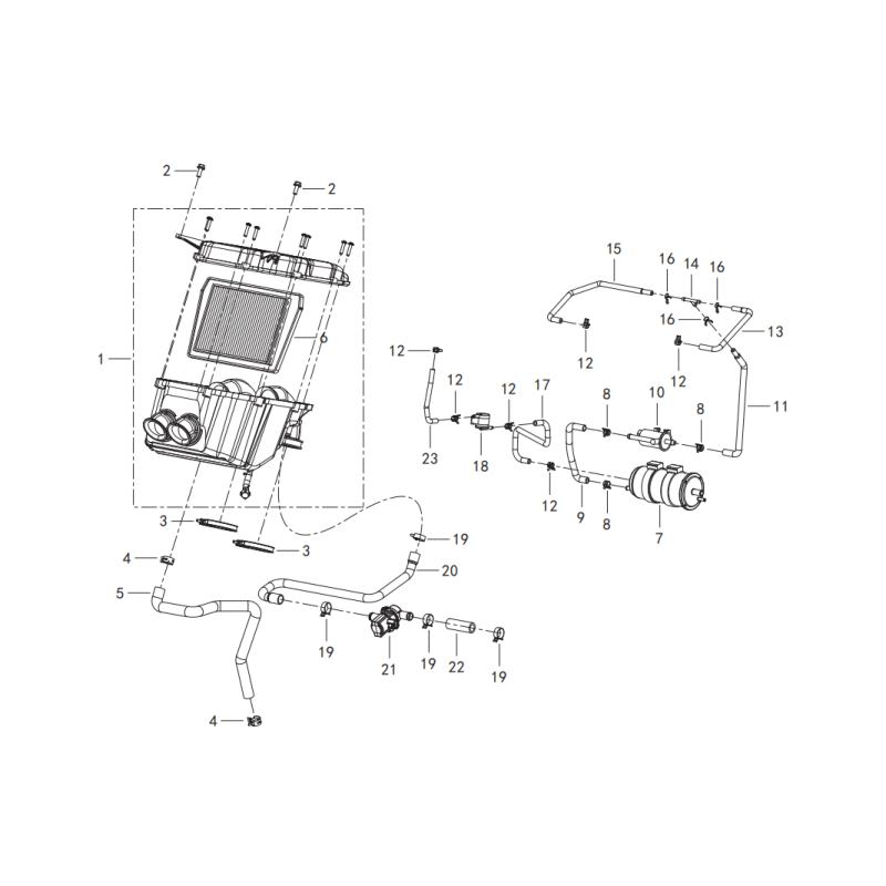 Boitier Filtre à Air