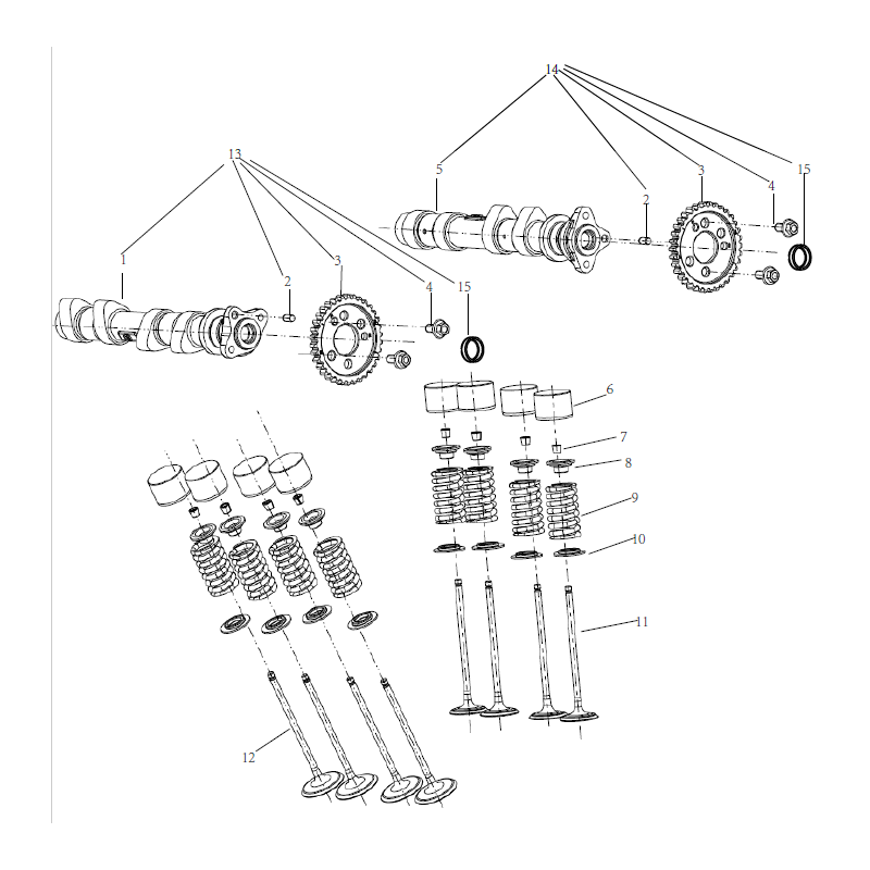 Arbre à Came / Soupapes