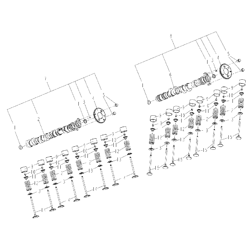 Arbre à Came / Soupapes