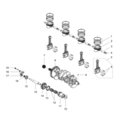 Vilbrequin / Pistons
