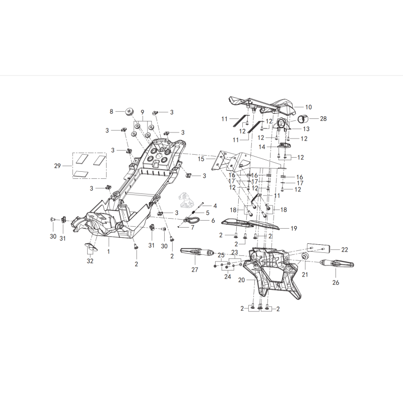 Passage de Roue / Clignotants Arrière