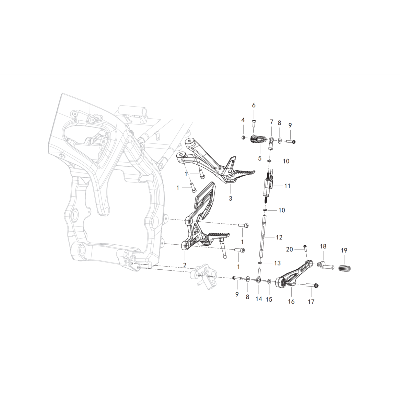 Reposes Pieds Gauche