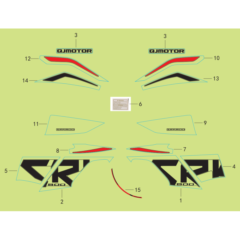 Sticker Version Rouge