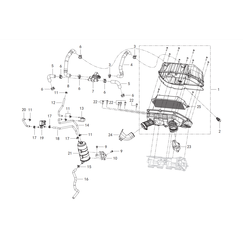 Boitier Filtre à Air