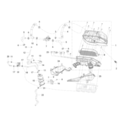 Boitier Filtre à Air / Canister