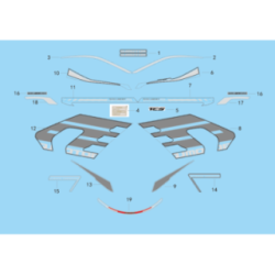 Sticker Modèle Rouge