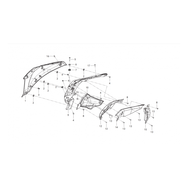 Carénage Avant Droit / Clignotant