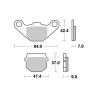 DESTOCKAGE Kit de Frein AV FE Brake Derbi / Aprilia 50cc