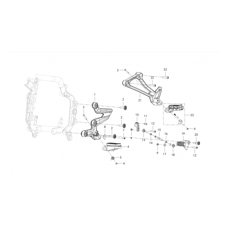 Reposes Pieds Gauche