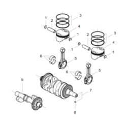 Vilebrequin / Pistons