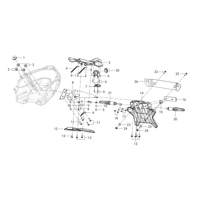 Passage de Roue / Clignotants Arrière