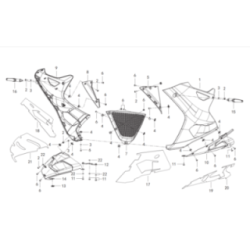 Carenage Lateraux / Clignotants Avant