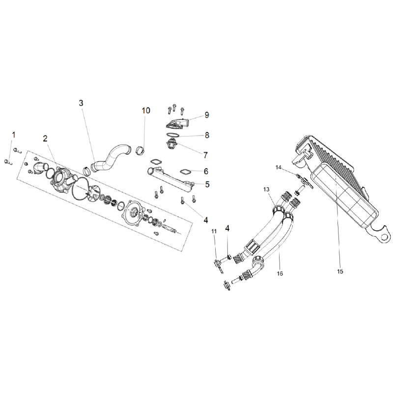 Pompe à Eau / Radiateur