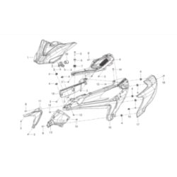 Carenage Avant Gauche / Clignotant