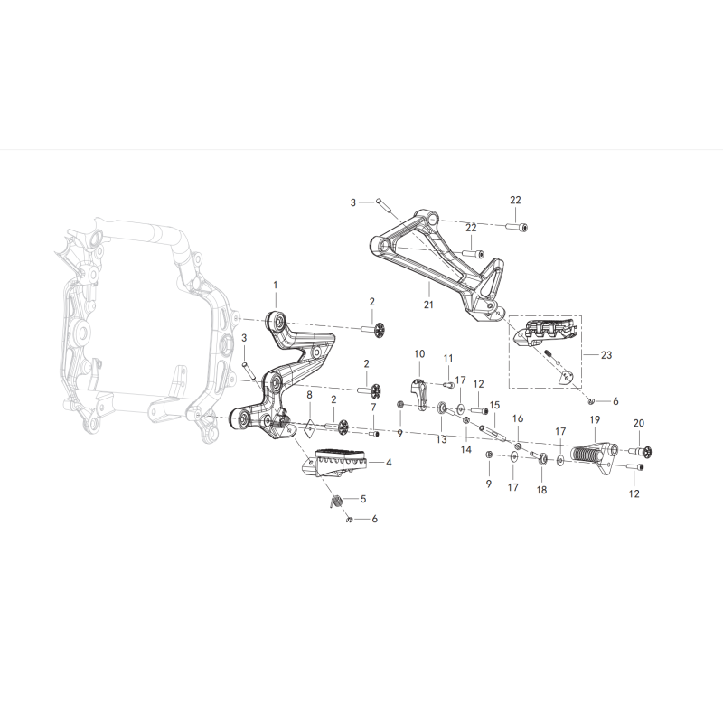 Reposes Pieds Gauche