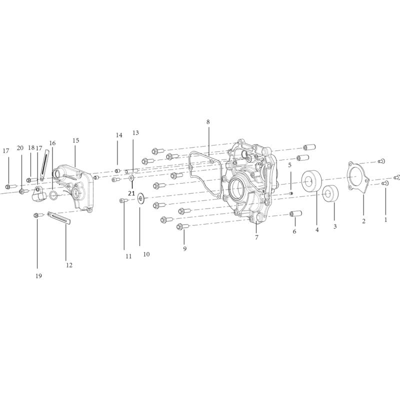 Couvercle Transmission