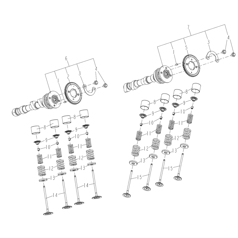 Arbre à Came / Soupapes