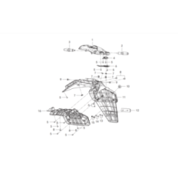 Garde Boue Arrière /Clignotants