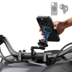 Support smartphone Outplorer guidon PRO – fixation moto universelle (QM02) l BS2 Moto