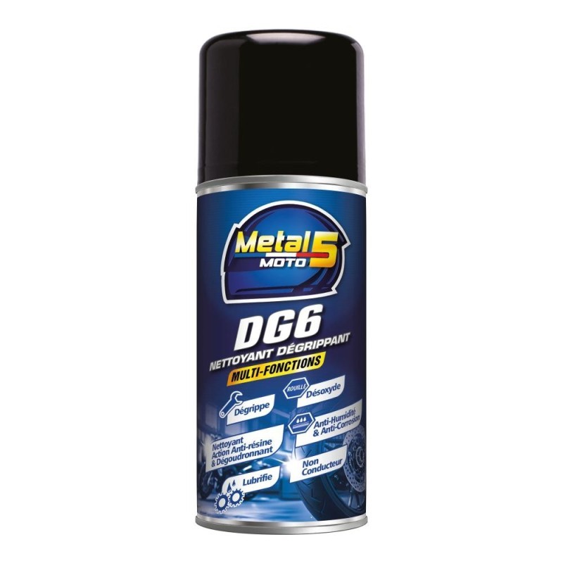 Nettoyant Degrippant Moto Metal 5 (200ml)