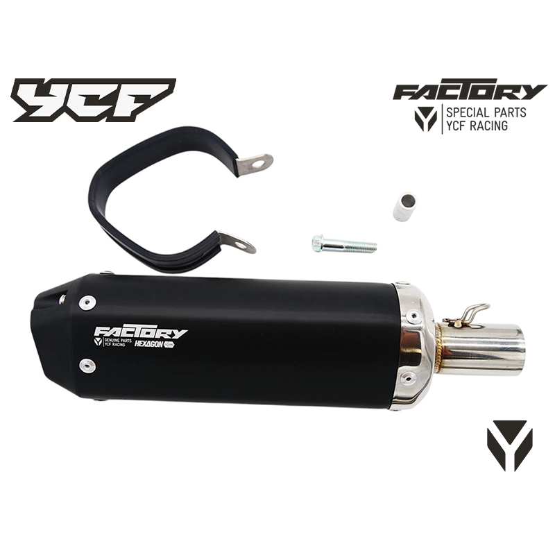 DESTOCKAGE Silencieux Origine Noir YCF