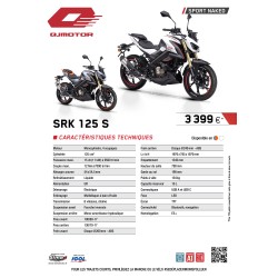 QJMOTOR SRK 125 S 2025 | Roadster 125cc Premium ABS – BS2 Moto