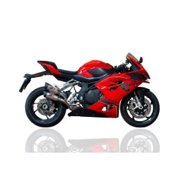 Demi-Ligne QD Exhaust Double Gunshot QJMOTOR SRK 921 RR