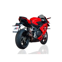 Demi-Ligne QD Exhaust Double Gunshot QJMOTOR SRK 921 RR