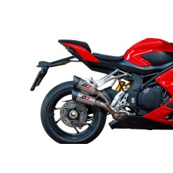 Demi-Ligne QD Exhaust Double Gunshot QJMOTOR SRK 921 RR
