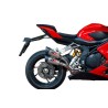 Demi-Ligne QD Exhaust Double Gunshot QJMOTOR SRK 921 RR