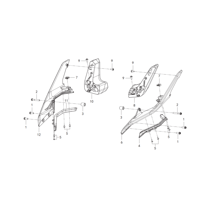 Coque Arrière / Feu Arrière