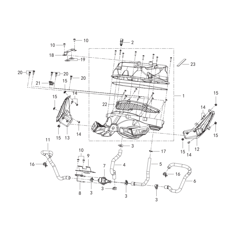 Boitier Filtre à Air