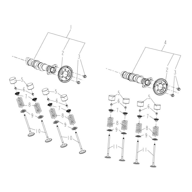 Arbre à Cames / Soupapes