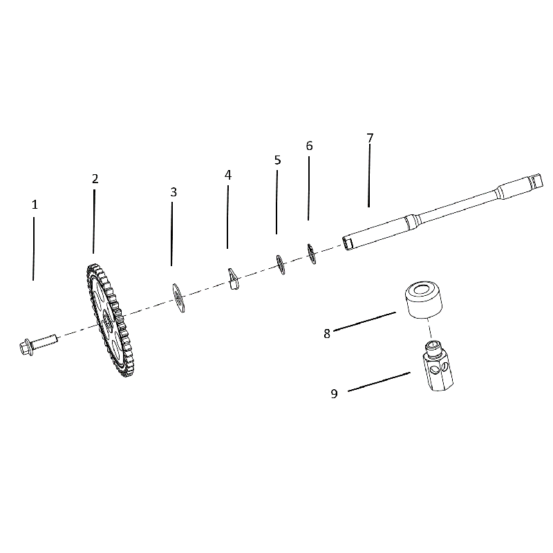 Pignon Pompe à Huile